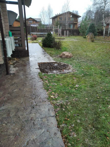 Завершаем работы засыпкой котлованов